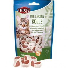 Premio ROLLS Light - rolky kuře - losos 50g TRIXIE Premio ROLLS Light - rolky kuře - losos 50g TRIXIE