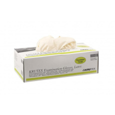 Rukavice nest.vyš.KRUTEX Latex vel.M/100ks pudr