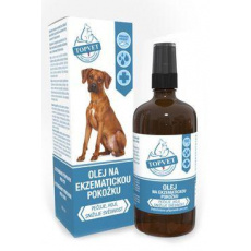 Olej na ekzematickou pokožku pro psy TOPVET 100ml Olej na ekzematickou pokožku pro psy TOPVET 100ml