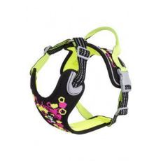 Postroj Hurtta Weekend Warrior neon 40-45cm