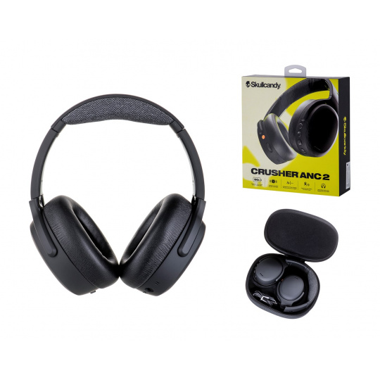 Sluchátka Skullcandy Crusher ANC 2 Wireless True Black