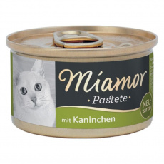 MIAMOR Pastete Rabbit - mokré krmivo pro kočky - 85g