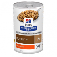 HILLS PD Ca Adult j/d Mobility Chicken konzerva 370 g