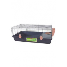 Klec hlodavec EHOP 100cm šedá/růžová s výbavou Zolux Klec hlodavec EHOP 100cm šedá/růžová s výbavou Zolux