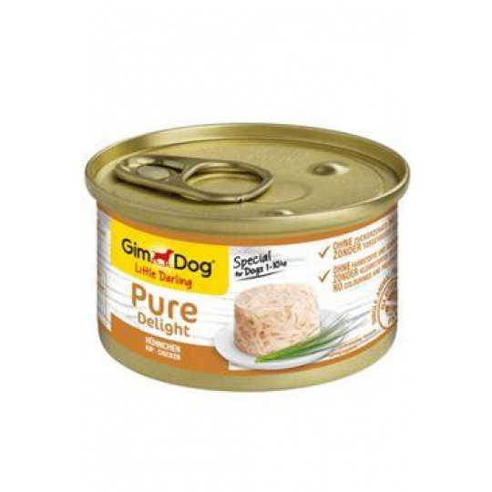 GimDog Pure Delight konz. kuře 85g