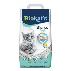 Podestýlka Biokat's Bianco Fresh Control 5kg Podestýlka Biokat's Bianco Fresh Control 5kg