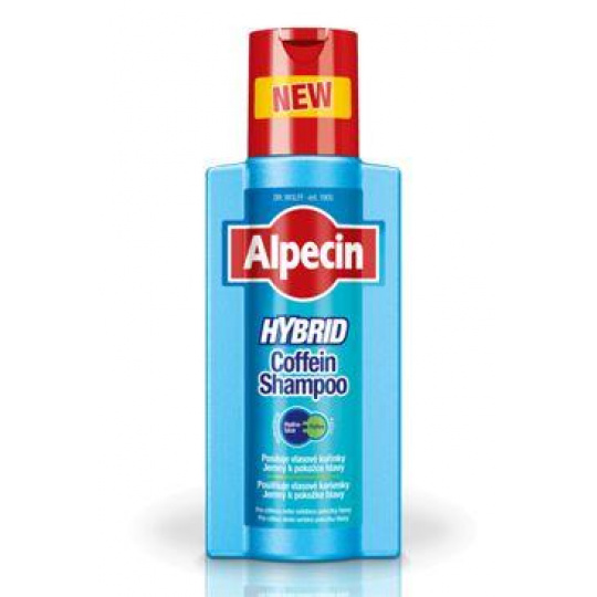 ALPECIN Hybrid Kofeinový šampón 250ml