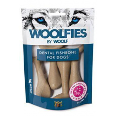 Pochoutka dentální Woolfies Dental Fishbone M 200g Pochoutka dentální Woolfies Dental Fishbone M 200g