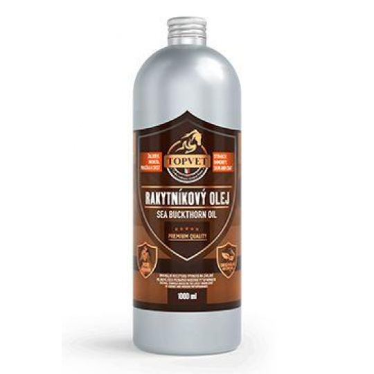 Rakytníkový olej pro koně TOPVET 1l