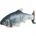 Ryba jako živá, mrskající se, s catnipem, látka, 30cm (RP 2,90 Kč)