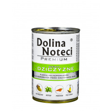 DOLINA NOTECI Premium Bohaté na zvěřinu - mokré krmivo pro psy - 400 g