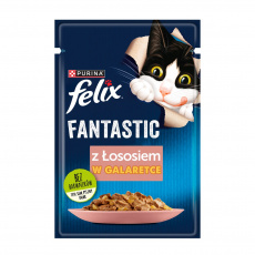 FELIX Fantastic s lososem v želé - 85g