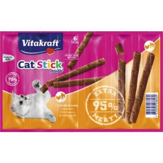 Vitakraft Cat Stick suché krmivo pro kočky Jehněcí, Turecko 36 g