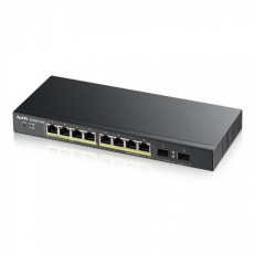 Zyxel GS1900-8HP v3 PoE Řízený L2 Gigabit Ethernet (10/100/1000) Podpora napájení po Ethernetu (PoE) Černá