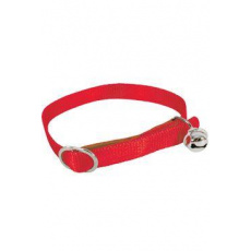 Obojek kočka nylon 10mm/30cm červený Zolux Obojek kočka nylon 10mm/30cm červený Zolux
