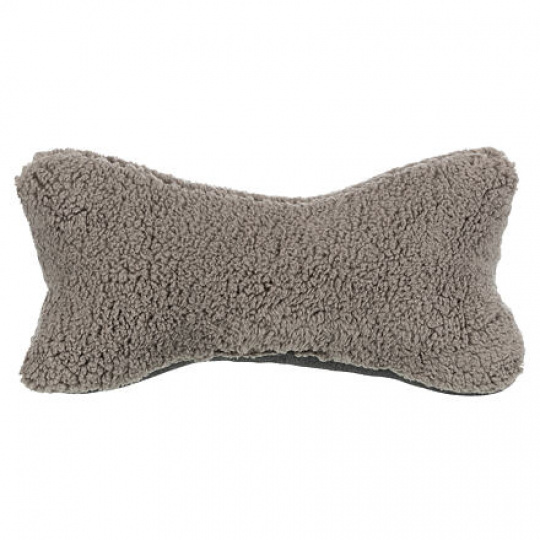 Polštář pod hlavu BENDSON ergonomický, 40 x 22 cm, světle šedá/tmavě šedá