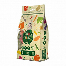 Pochúťka DUVO+ Garden Bites veggie buddies S 6 cm – 18 ks, viacfarebné, 270 g