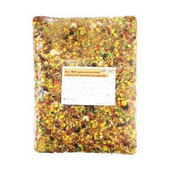 Krmivo pro Ptáky ALL MIX vaječná směs s ořechy 1kg