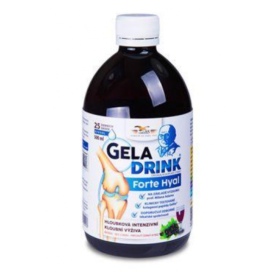 Geladrink Forte Biosol černý rybíz 500ml