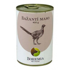 BOHEMIA MASO Bažantí ve vlastní šťávě 400g BOHEMIA MASO Bažantí ve vlastní šťávě 400g