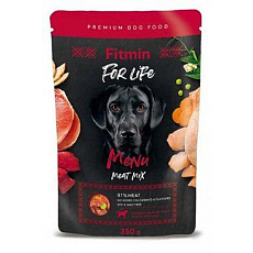 Fitmin FL dog kapsa Menu Meat mix 350g