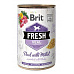 Brit Fresh Dog konz Veal with Millet 400g