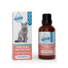 Čistič očního okolí pro kočky TOPVET 50ml Čistič očního okolí pro kočky TOPVET 50ml