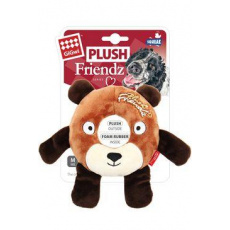 Hračka pes GiGwi Plush Friendz medvěd s gum. kroužkem Hračka pes GiGwi Plush Friendz medvěd s gum. kroužkem