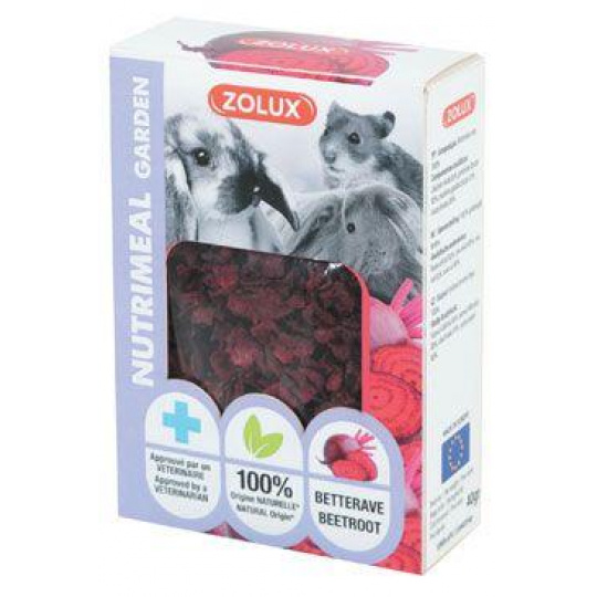 Pochoutka NUTRIMEAL GARDEN hlodavec Beetroot 40g Zolux