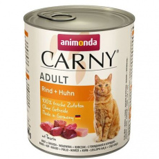 ANIMONDA konzerva CARNY Adult - hovězí, kuřecí 800g ANIMONDA konzerva CARNY Adult - hovězí, kuřecí 800g
