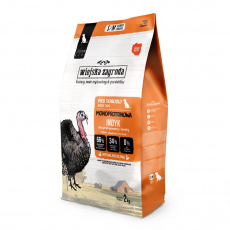 WIEJSKA ZAGRODA Monoprotein Turkey - suché krmivo pro psy - 2kg