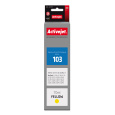 Activejet AE-103Y (náhradní inkoust Epson 103 C13T00S44A; Supreme; 70 ml; žlutý)