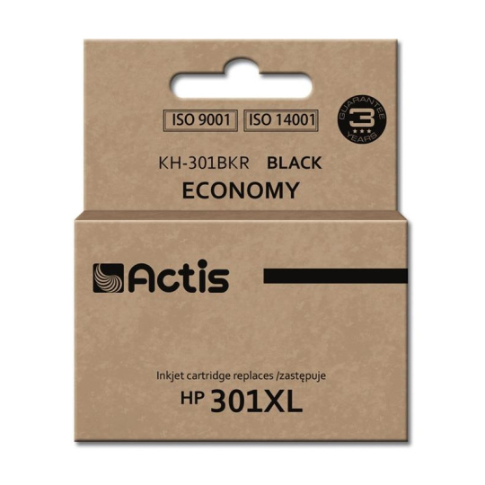 Actis KH-301BKR Inkoust (náhradní inkoust HP 301XL CH563EE; standardní; 20 ml; černý)