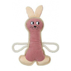 Hračka pes BUDDY králík růžová Zolux Hračka pes BUDDY králík růžová Zolux