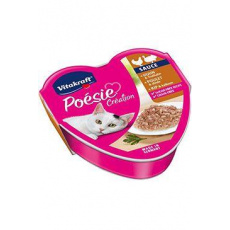 Vitakraft Cat Poésie Création Sauce kuře a krůta 85g