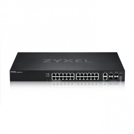 Zyxel XGS2220-30 Řízený L3 Gigabit Ethernet (10/100/1000) Černá