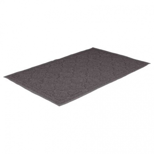 XXL podložka před kočičí toaletu 60 × 90 cm, PVC, antracit