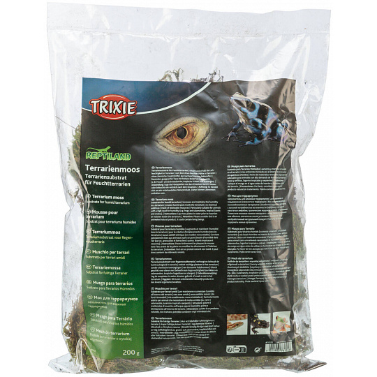 Terarijní mech, substrát pro vlhkost terária 200 g