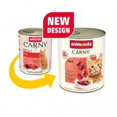ANIMONDA konzerva CARNY Adult - hovězí 800g