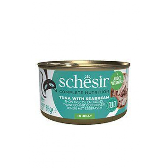Schesir Cat konz. Adult tuňák/pražma 85g