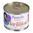 FAMILY FIRST Rabbit - mokré krmivo pro kočky - 200g