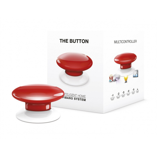 Fibaro The Button nouzové tlačítko Bezdrátový Budík