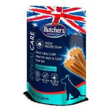 Butcher's Dog pochoutka Dental Care pro velká pl. 270g Butcher's Dog pochoutka Dental Care pro velká pl. 270g