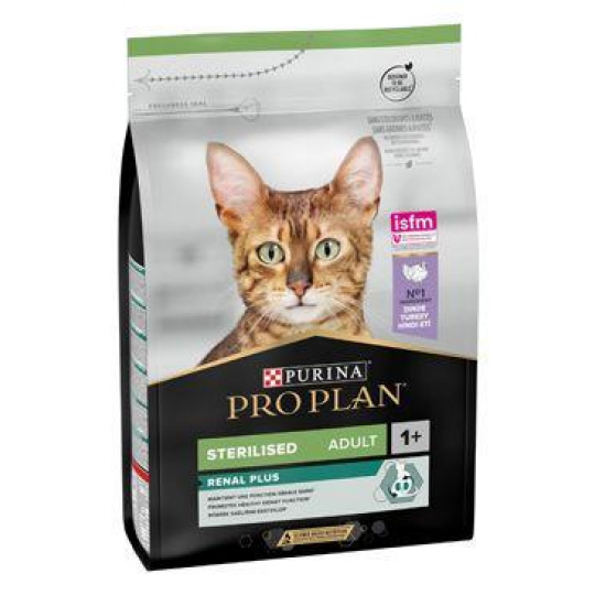 ProPlan Cat Adult Sterilised Renal Plus Turkey 1,5kg