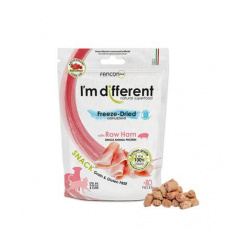 I´M DIFFERENT SNACK šunka - mrazem sušený pamlsek, 40 g I´M DIFFERENT SNACK šunka - mrazem sušený pamlsek, 40 g