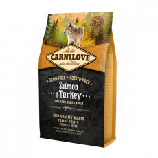 Carnilove Dog Salmon & Turkey for LB Adult 4kg Carnilove Dog Salmon & Turkey for LB Adult 4kg
