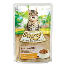 Stuzzy Cat kapsa Adult kousky kuřecího 85g Stuzzy Cat kapsa Adult kousky kuřecího 85g