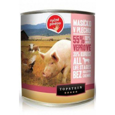 Topstein Masíčko v plechu - vepřové 800g Topstein Masíčko v plechu - vepřové 800g