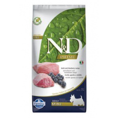 N&D PRIME DOG Adult Mini Lamb & Blueberry 2x7kg