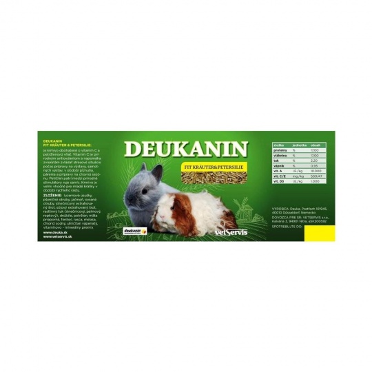 Deukanin Kräuter Fit & Petržel 3 kg vědro